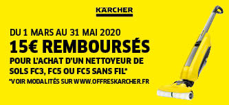 Offre pour Kärcher FC 5 sans fil