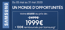 Offre pour Samsung QE65Q85RAT