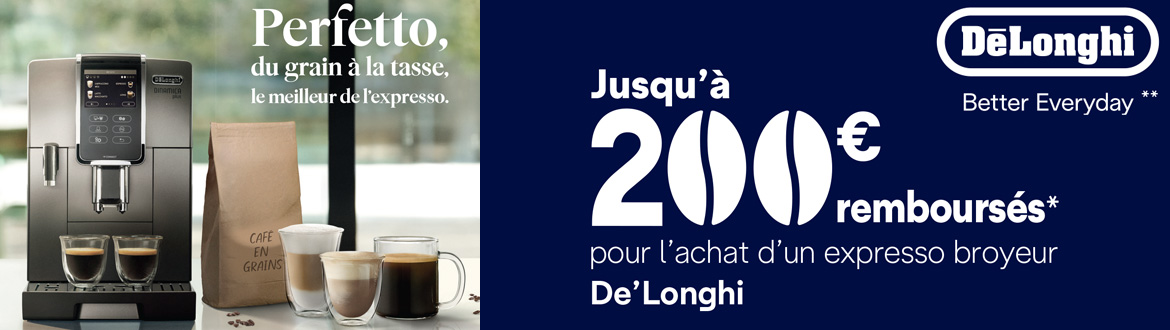 Offre pour De'Longhi PrimaDonna Class ECAM 550.65SB