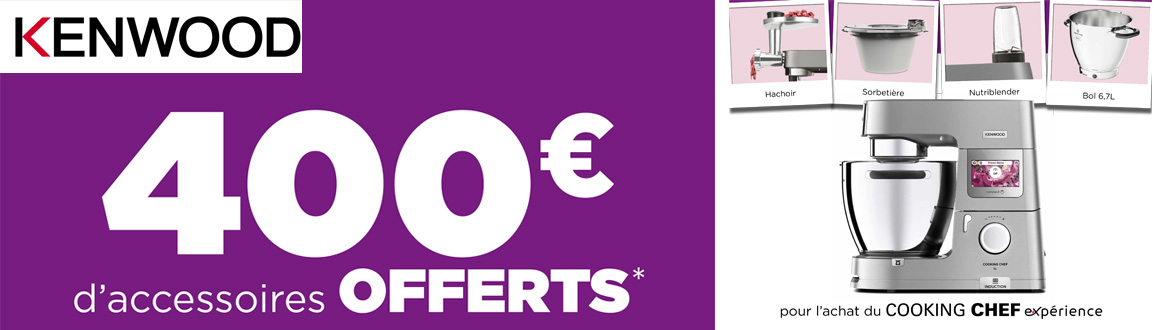 Offre pour Kenwood Cooking Chef Experience KCL95.429SI