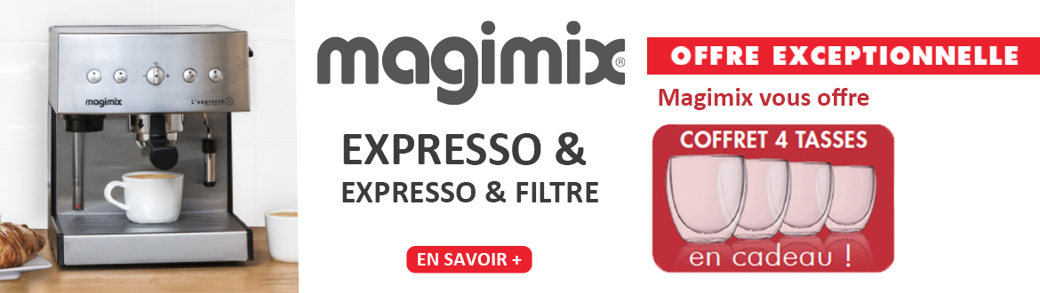 Offre pour Magimix L'expresso automatic 11414