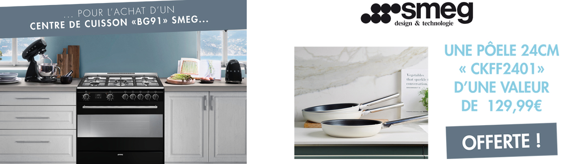 Offre pour Smeg Concerto BG91N2 Classica