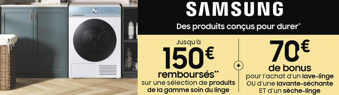 Offre pour Samsung WF18T8000GV