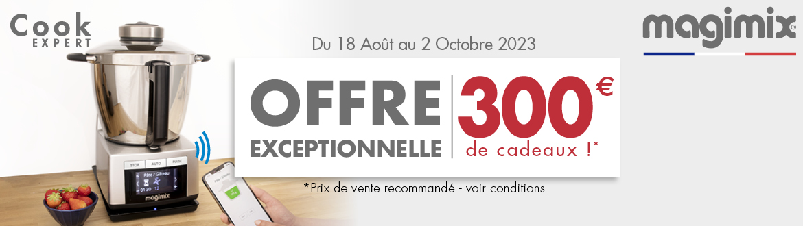 Offre pour MAGIMIX Cook Expert Connect Noir