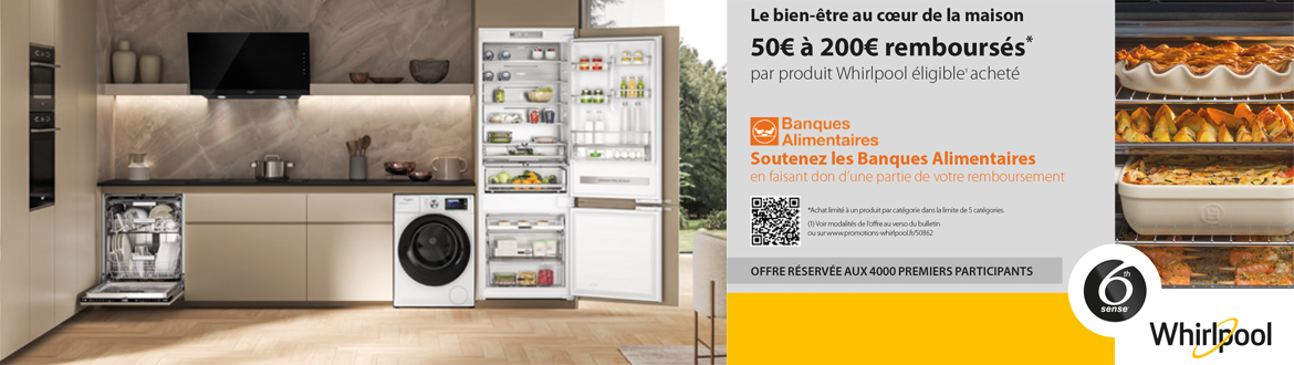 Offre pour WHIRLPOOL W7FHS51X