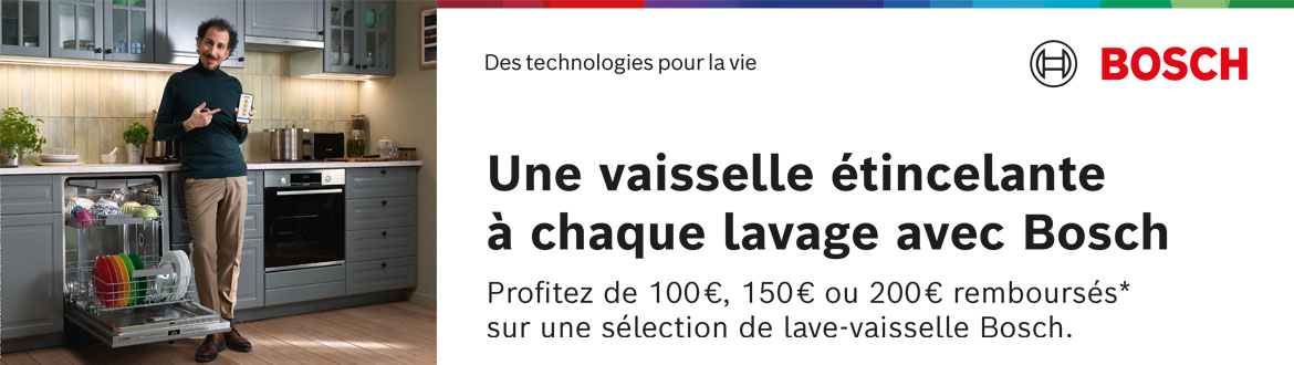 Offre pour BOSCH SMS4HKW04E Serenity Serie 4