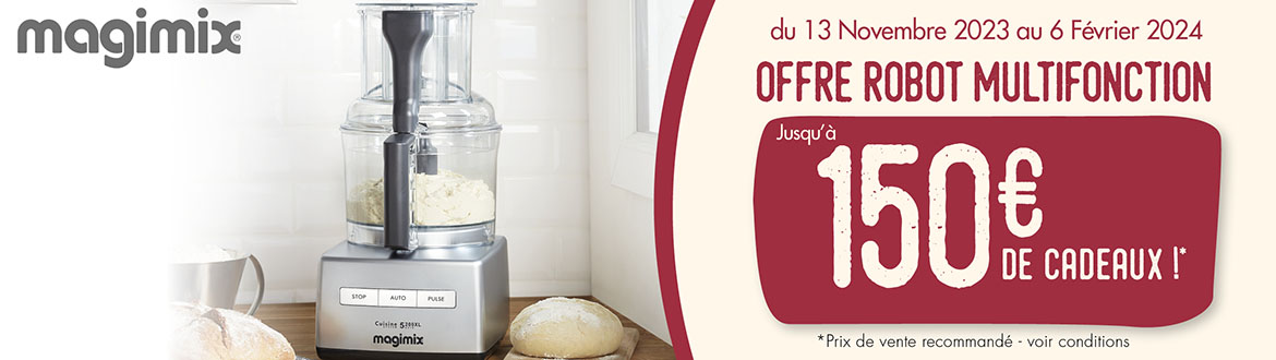 Offre pour Magimix CS 4200 XL<br>+ Coffret Cubes & Bâtonnets
