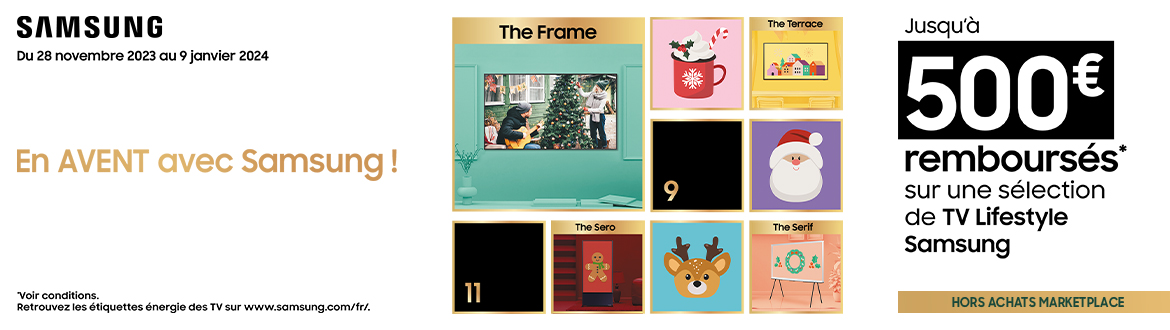 Offre pour SAMSUNG The Frame TQ55LS03B 2023