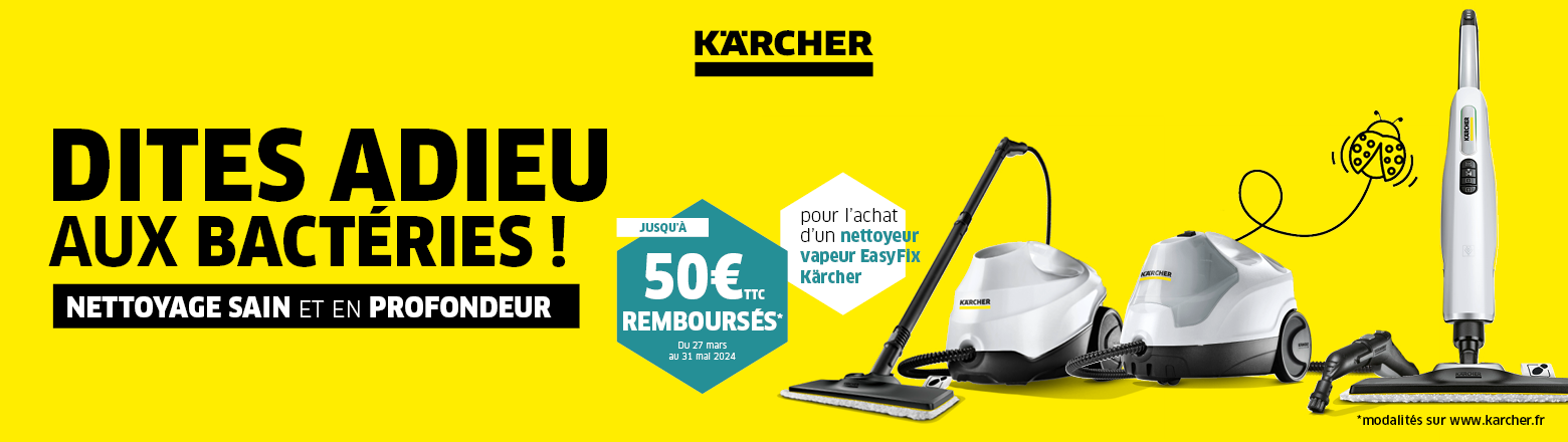 Offre pour Kärcher SC 3 Upright Easy Fix white